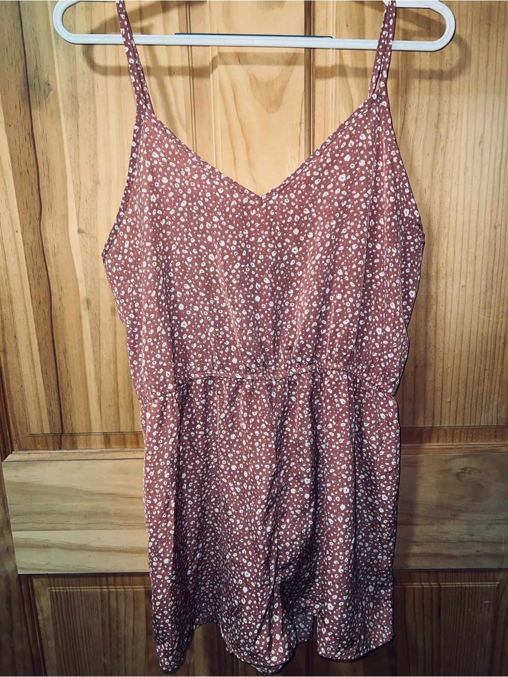 SHEIN Dusty Rose Floral Print Dress